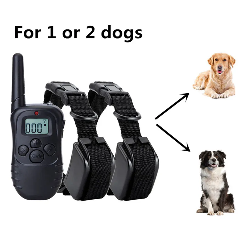 

For Dog Small Rechargeable Waterproof Dog Trainer Medium Dogs Dog Device Shock Collar Pet Remote Training Collar Anti-bark Large