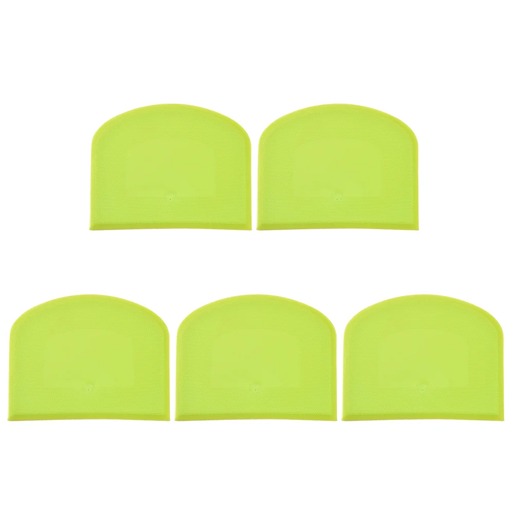 

5 Pcs Silicone Spatulas Cake Scraper Tool Pizza Spatula Kitchen Scraper Silicone Squeegee Pastry Scraper Kitchen accessories