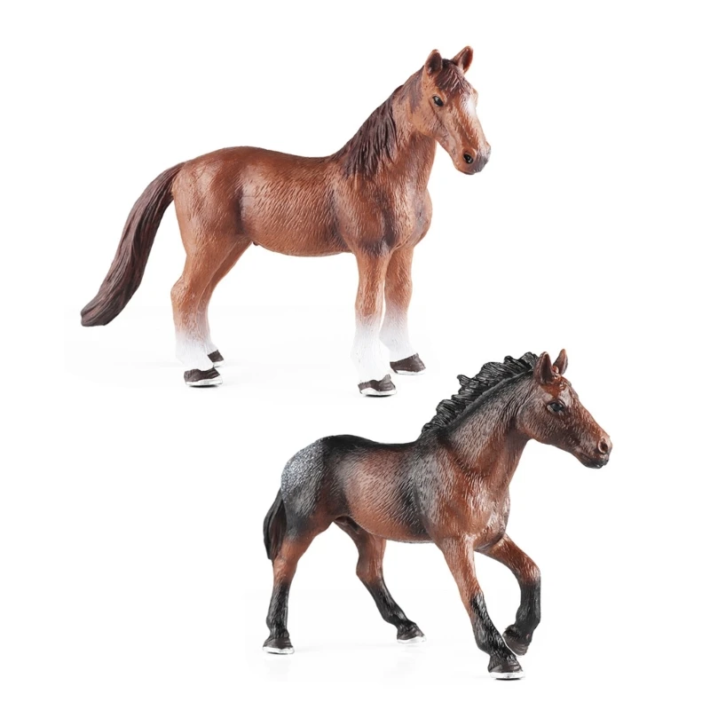 

Steed Statue Desk Ornaments Display Widgets Horse Appaloosa Figurine for Home Garden Yard Display Widgets Steed DropShipping