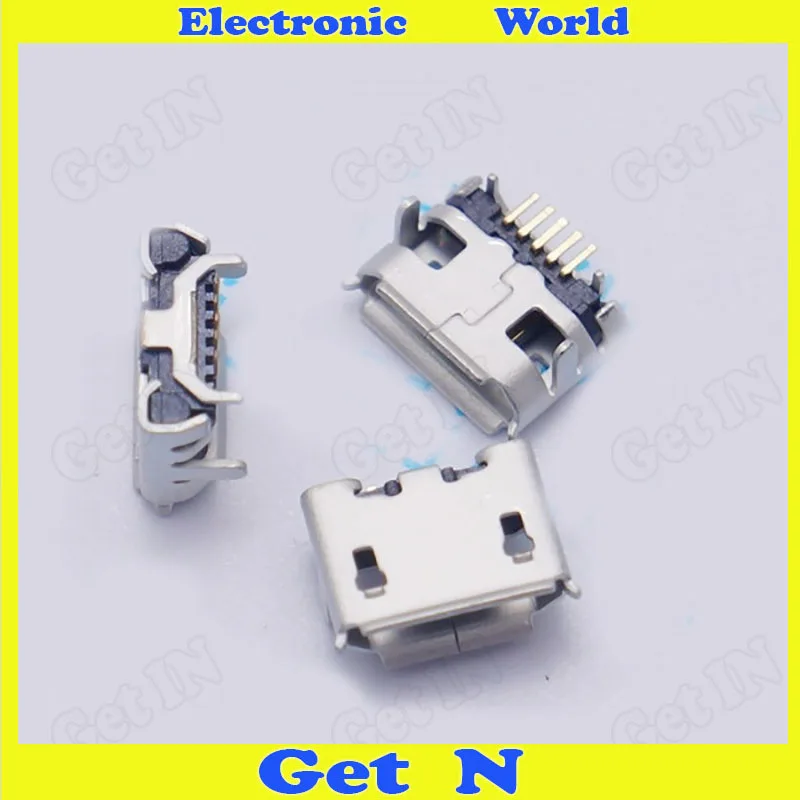 

200 шт., разъём Micro USB 5P, 4 фута