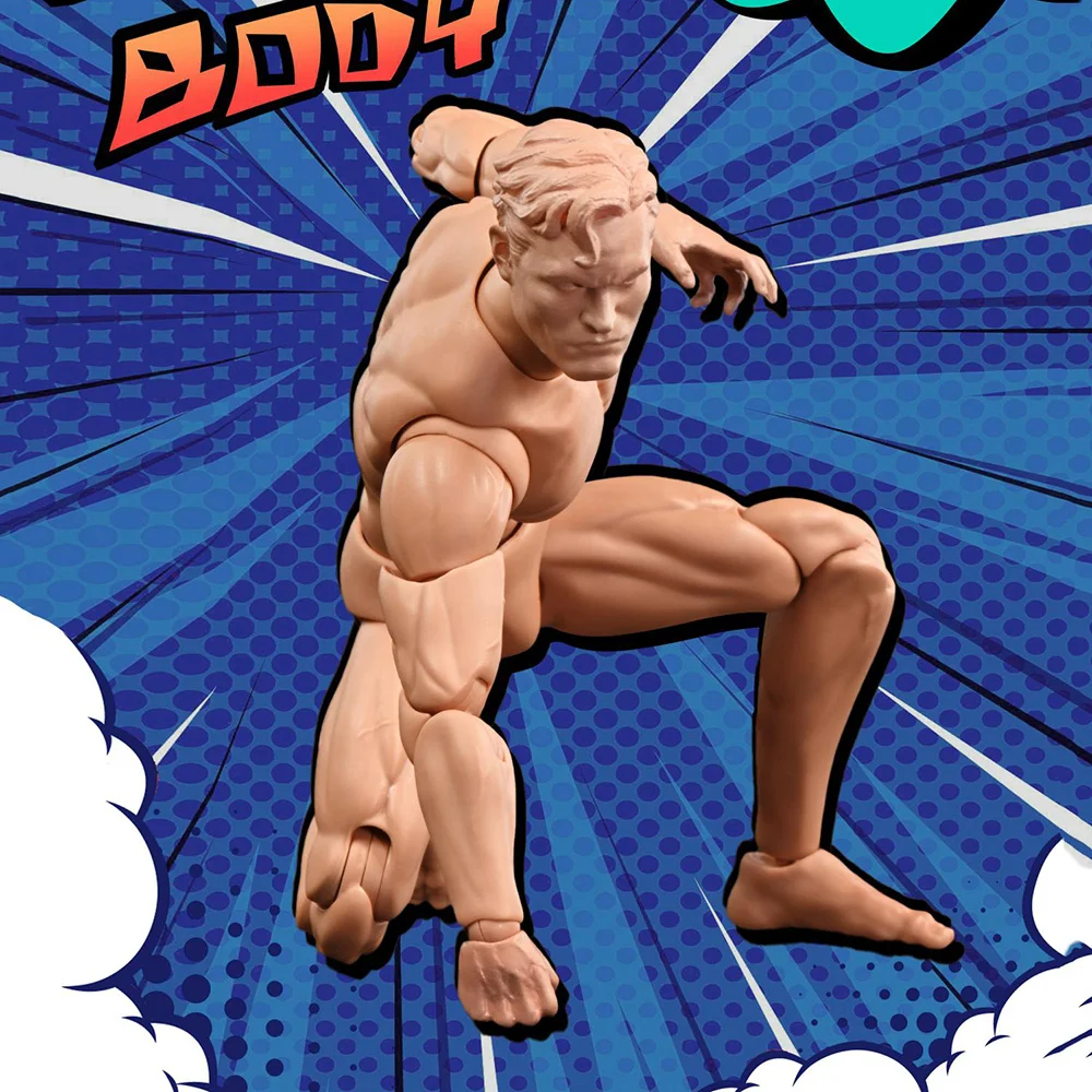 

_ NwToys масштаб 1/12, аниме, средний цвет, 16,6 см, мужской герой, экшн-фигурка, супер гибкая кукла, рисование, практика