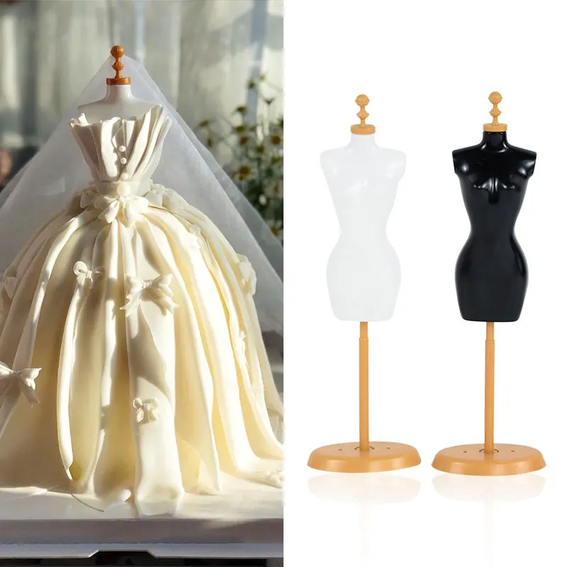 Retro Hanger Cake Decoration Wedding Black White Hanger Bracket Baking Cake Topper Stand Valentines Day Wedding Cake Decoration