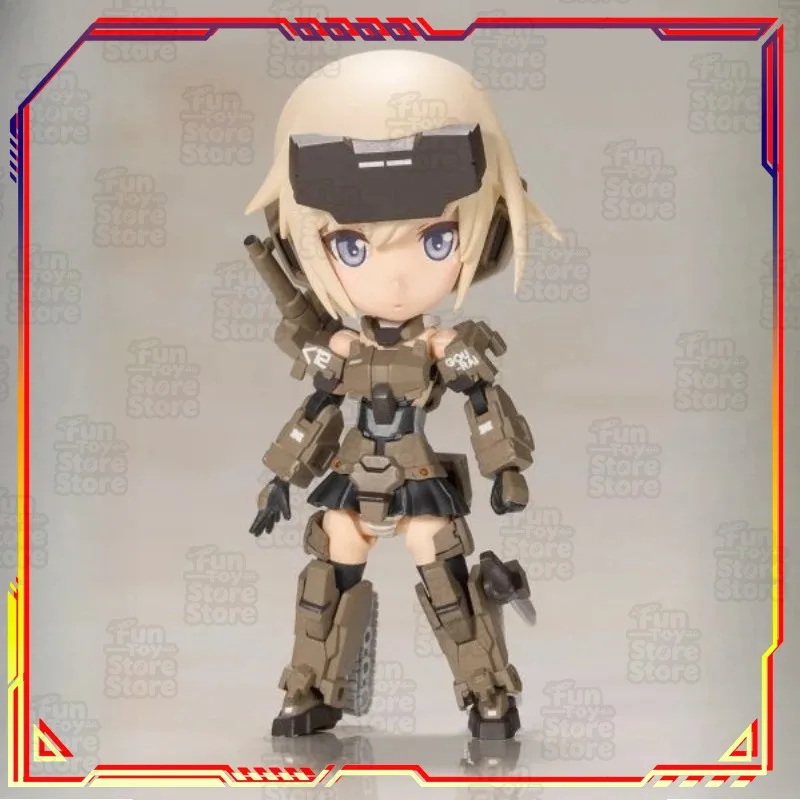 Фото Коллекционная сборная модель аниме-фигурки Kotobukiya Qpmini Goryu Frame Arms Girl №2