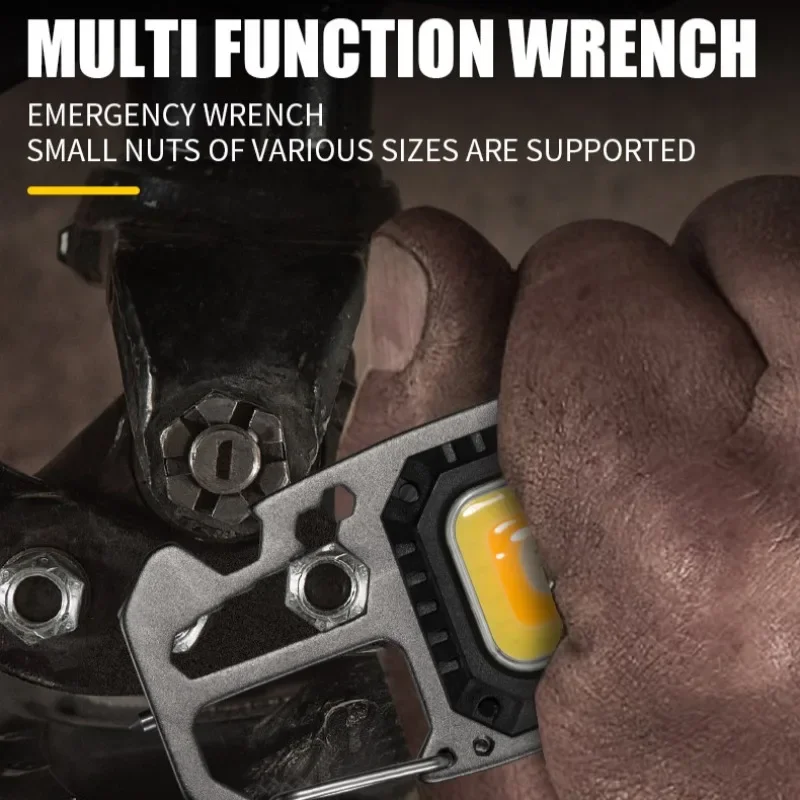 Портативный фонарик брелок для ключей 1000 люмен яркий мульти-лампы кемпинга