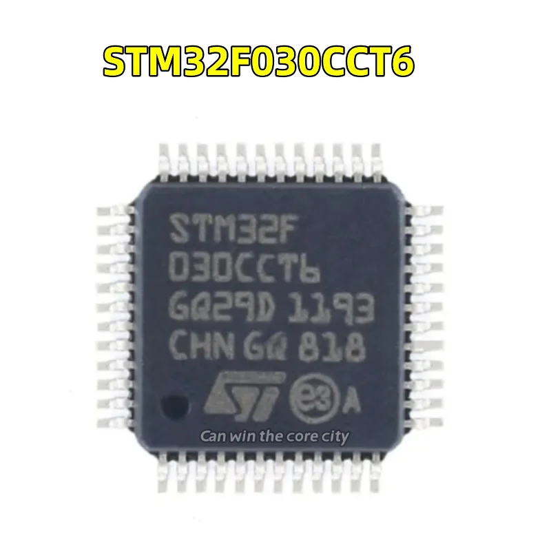 10 шт., импортные микроконтроллеры STM32F030CCT6 STM32F030CC