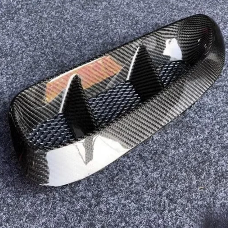 Для Porsche 718 Boxster Cayman 2016-2021 ventiventilasi udara Fender sisi serat karbon asli Mobil Trim