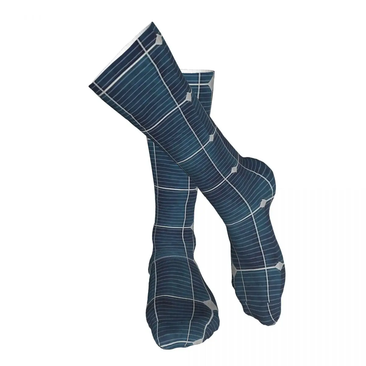 

Solar Panel Adult Stockings Stretchy For Daily Matching Comfortable Customised Patterns