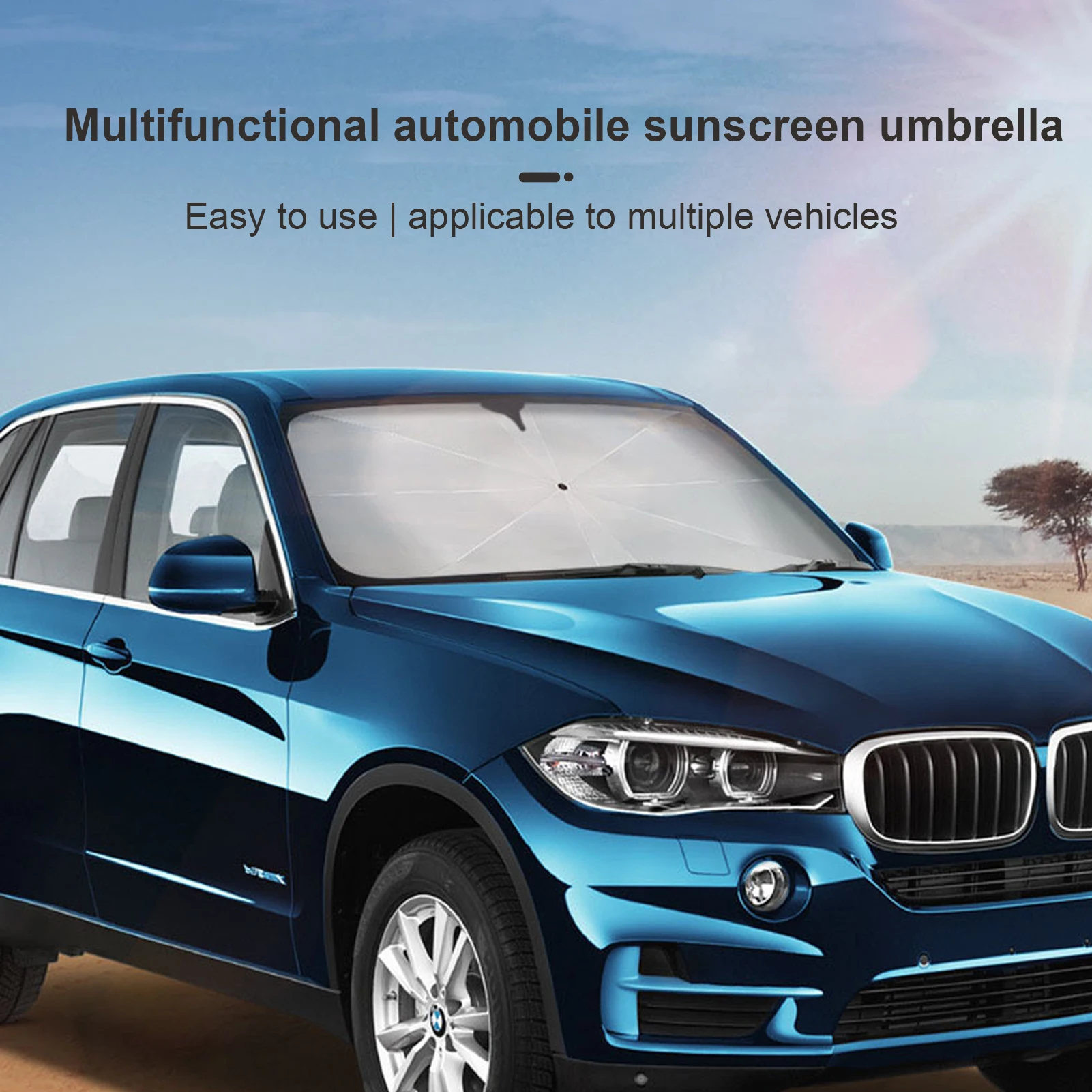 

Car Windshield Sun Shade Umbrella Universal Foldable Car Umbrella Sun Shade Cover Sunshade For Car Windshield