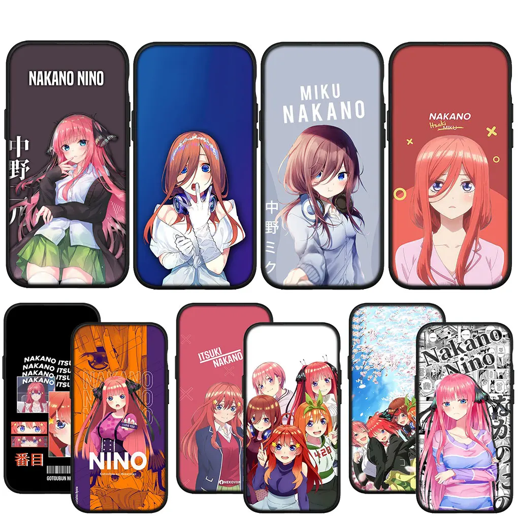Чехол для телефона The Quintessential Quintuplets Itsuki Nakano Apple iPhone 16 15 14 13 12 11 Pro Max 6 6s Plus + SE 16+ Case