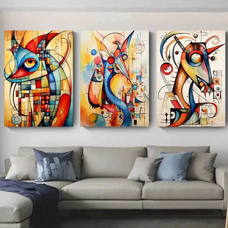 1 шт. абстрактная картина для украшения стен