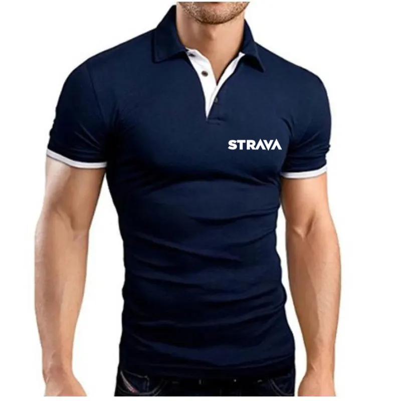 Strava Cycling Jerseys Mtb Bike Shirt Men Breathable Quick Dry Downhill Jersey Short Sleeves Motorcycle BMX Bicycle Clothing