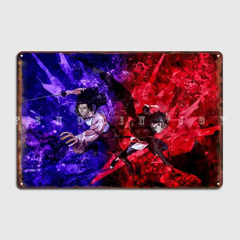 

Sensei And Shonen Metal Plaque Poster Plates Retro Club Home Kitchen Tin Sign Poster