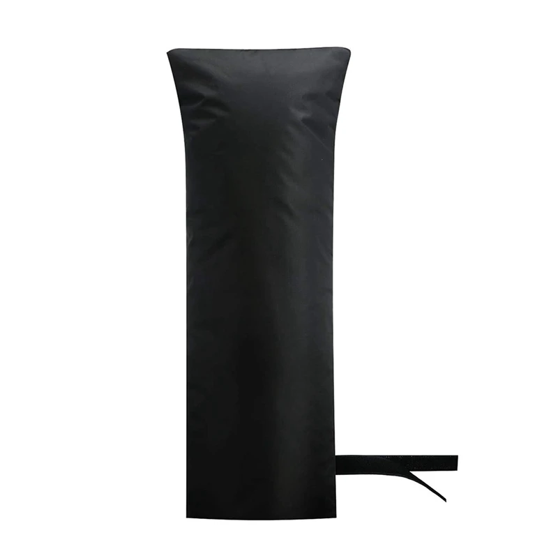 

1 Piece Wall Faucet Antifreeze Protection Sleeve Faucet Dust Cover Thermal Cover Black