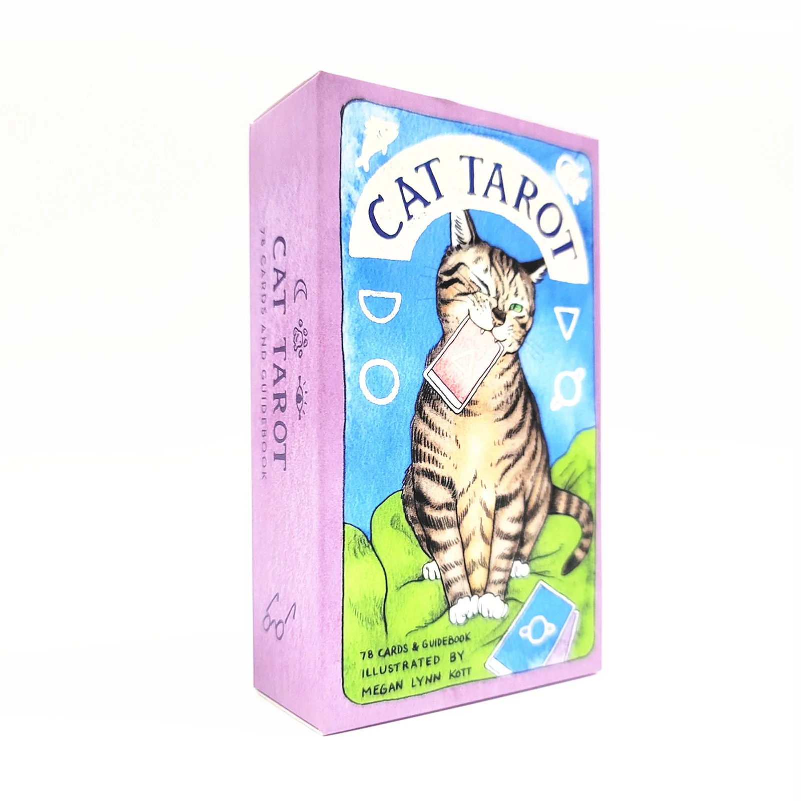 

New Tarot Cat Cards 78 Magic Tarot Cards Full English Read Fate Board Game Tarot Deck Board Game Family Playing Cards Gift