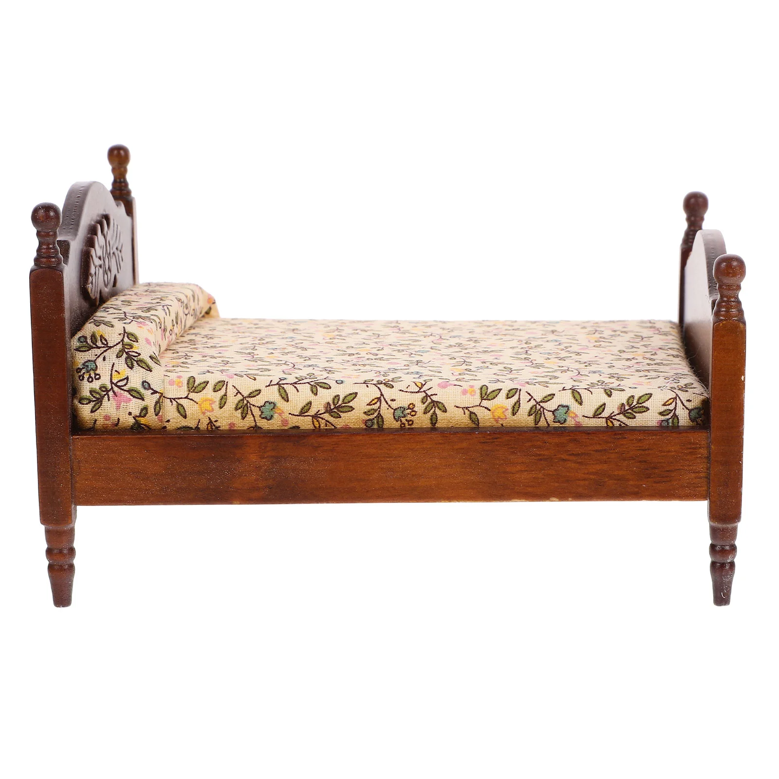 

House Furniture Double-bed Mini European-style Bed House Accessory