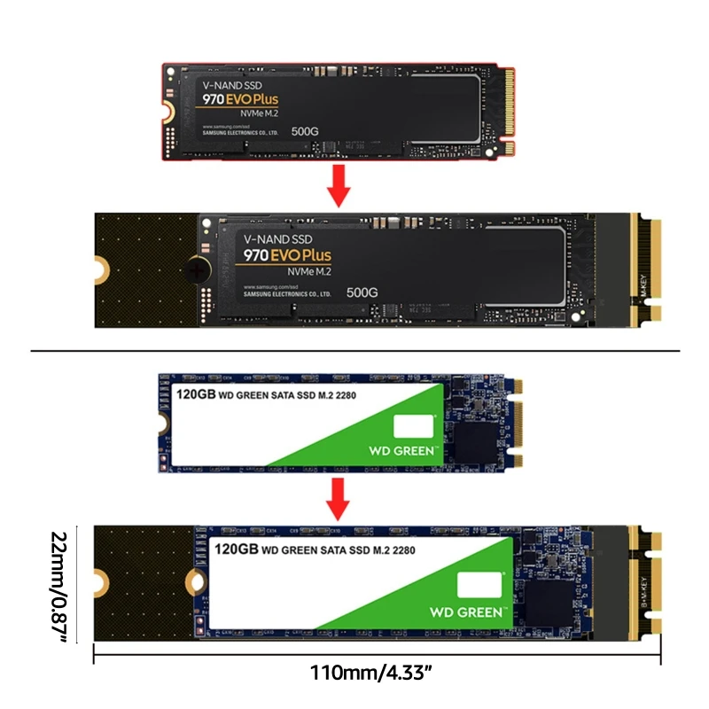 

Плата-адаптер R2LB M.2 NGFF/ PCIE / NVME для твердотельных дисков