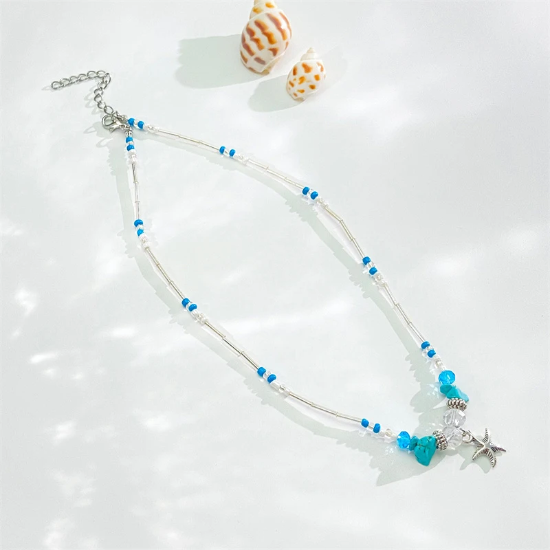 Ожерелье в богемном стиле женское стильное простое креативное ожерелье с