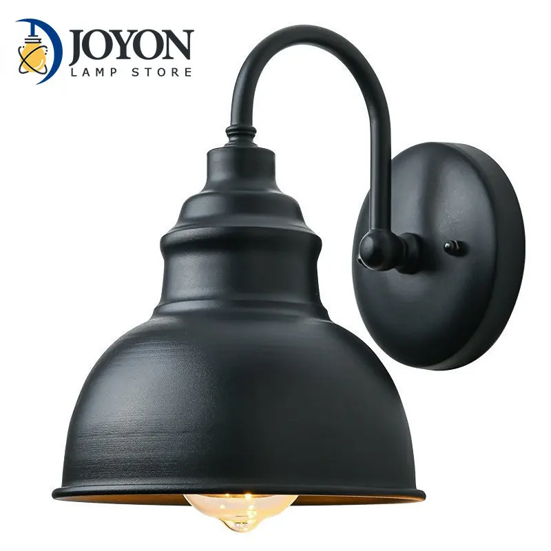 

Retro Vintage Wall Mounted Lamp Loft Industrial Rust American Style Outdoor Indoor Light Luminaire Corridor Aisle Bar Waterproof