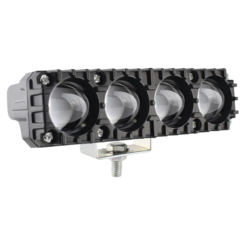 Универсальная Светодиодная Фара Для Мотоцикла 4SMD Желто-белая Ближний Свет