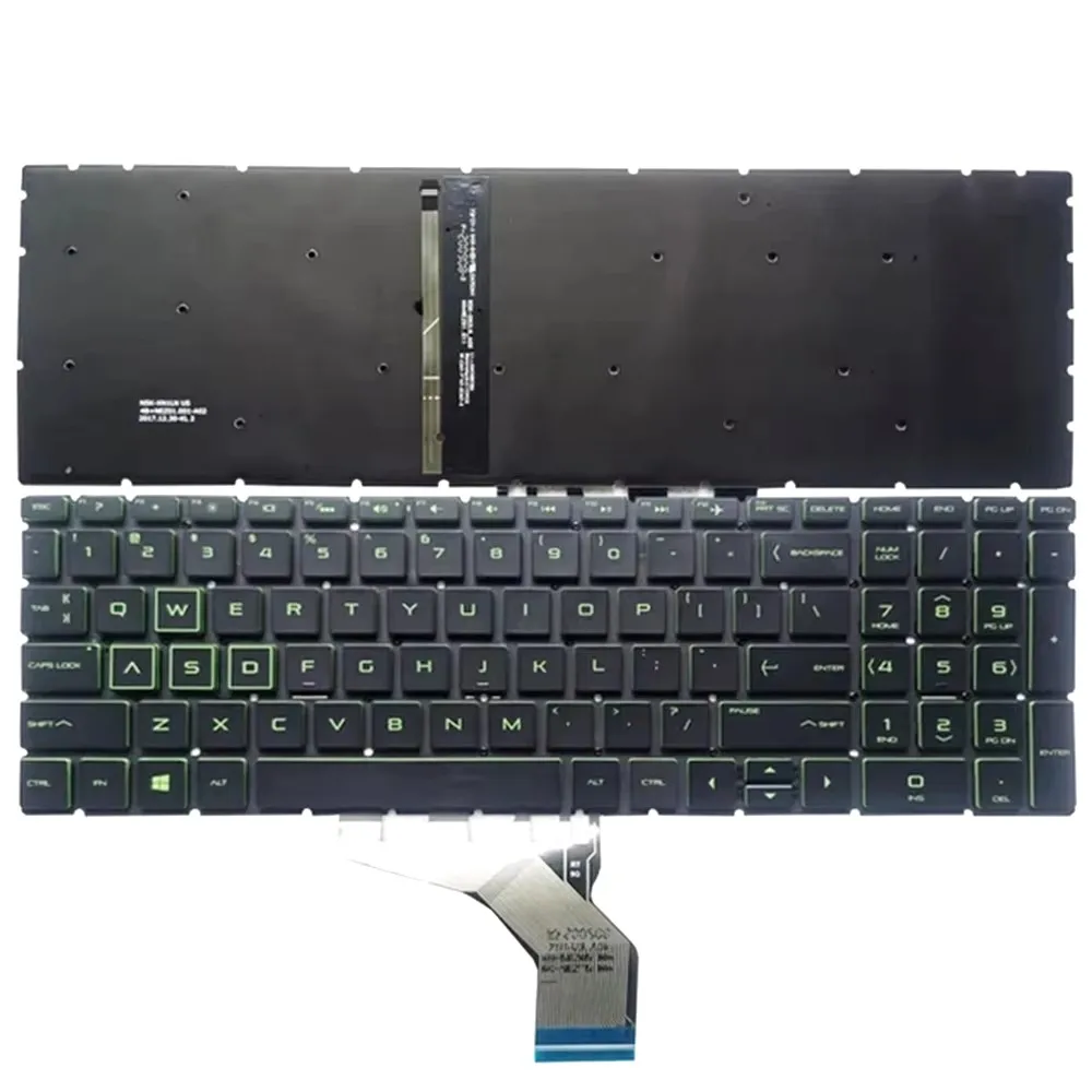 Клавиатура для HP Pavilion 15-DR 15-EC 15-CX 15-DK 15-DA 17-BY 17-CA 15-DY 15-CS 15-CW DW с подсветкой