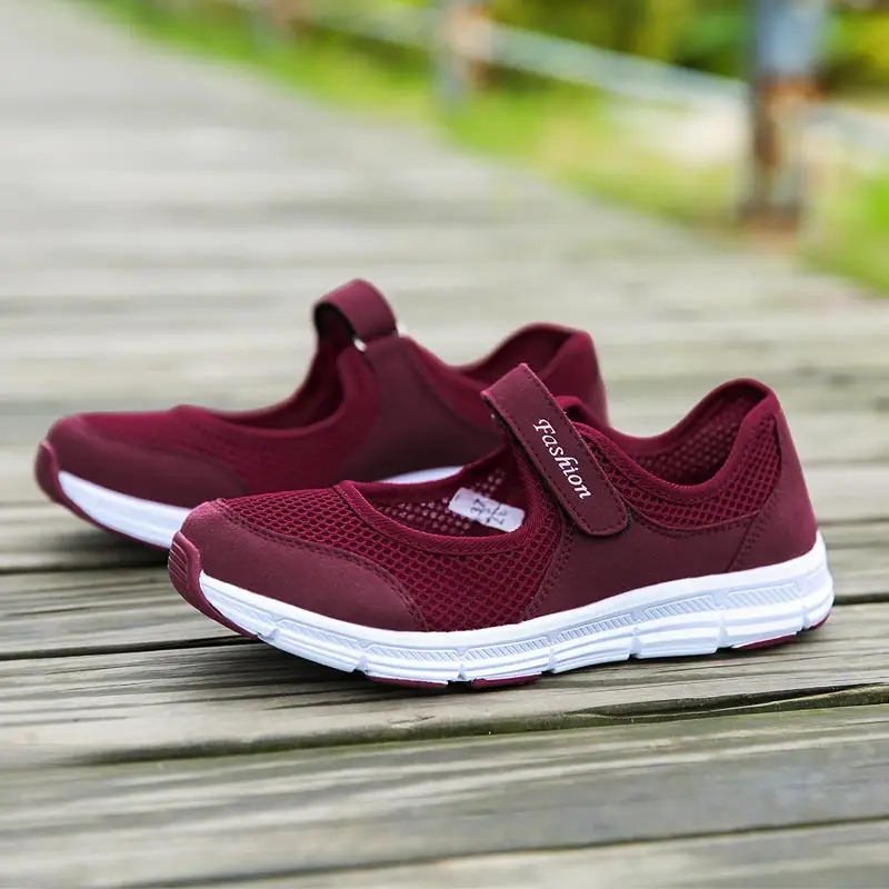 

outdoor women running shoes sports sport volleyball Elastic laces Boys' sneakers chassure slip on tenos orange trainers