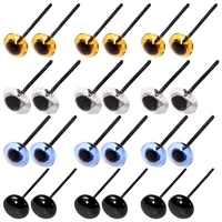 100 pairspack 5 mm 3d safety toy eyes color doll eyes with 4 styles for diy bears animals dolls accessories doll making