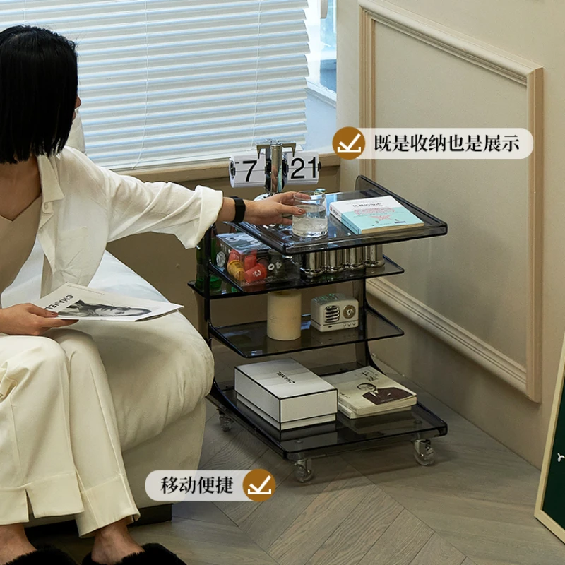 Скандинавские технические столы акриловый напольный дизайн журнальные столики