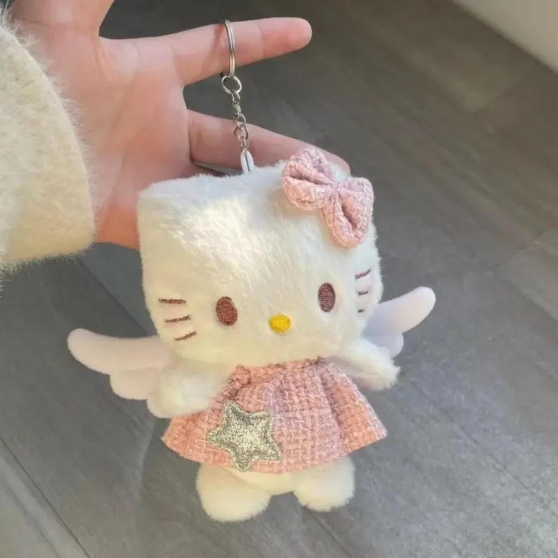 Hello Kitty розовая юбка плюшевая Подвеска Аниме мультфильм Sanrio Hellokitty искусственный