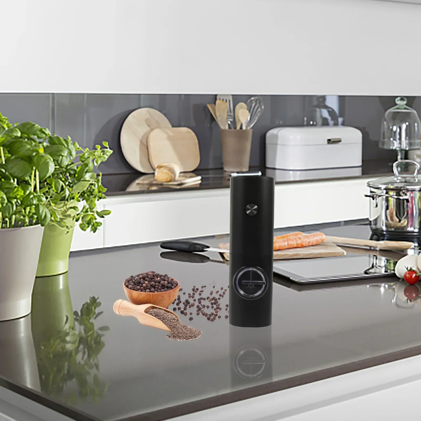 Блендер для соли автоматическая мельница шейкер ротор фасоли многоразовый