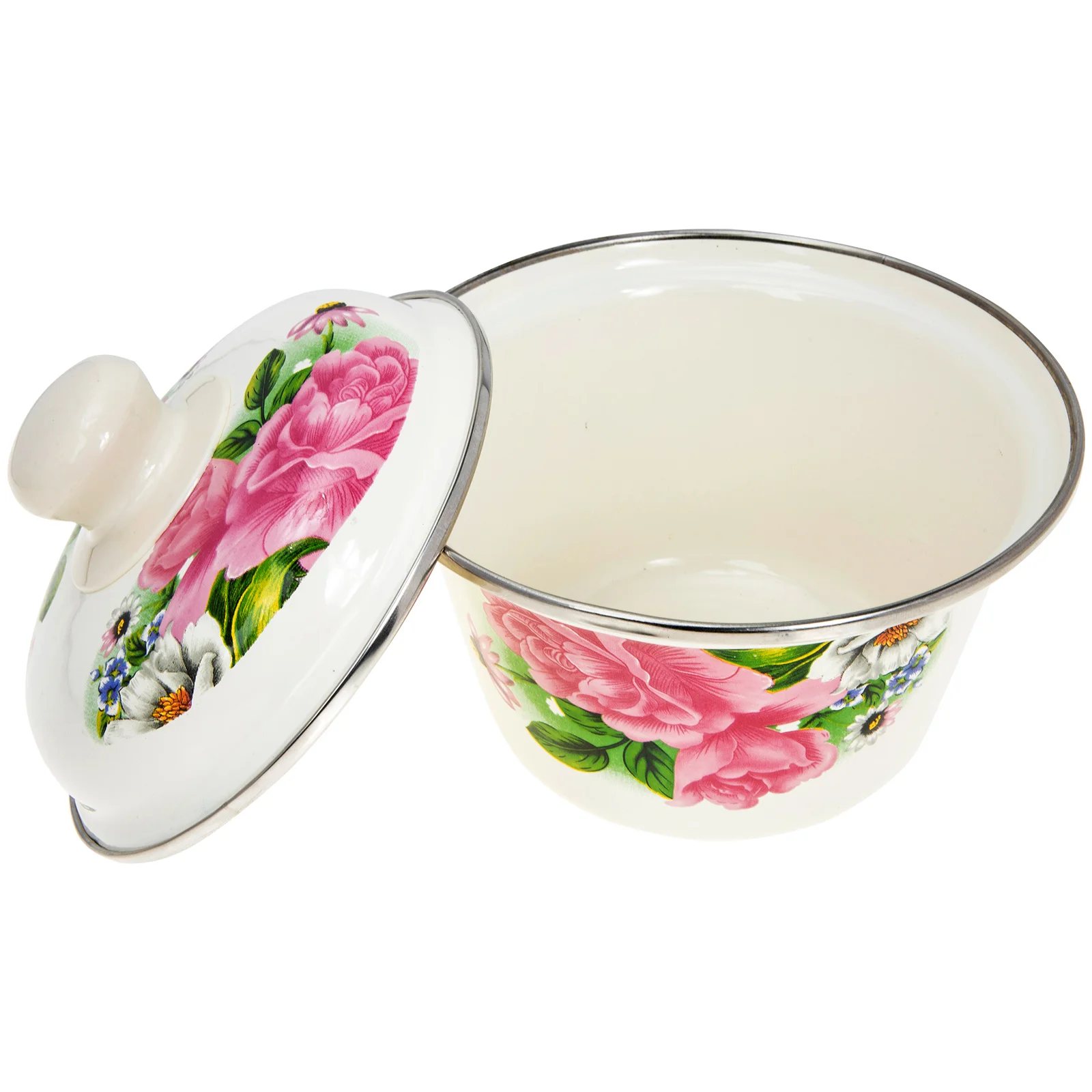 

Bowl Enamel Grease Oil Cooking Basin Container Keeper Bacon Storage Can Vintage Soup Enamelware Bowls Tableware Asian Holder Fat