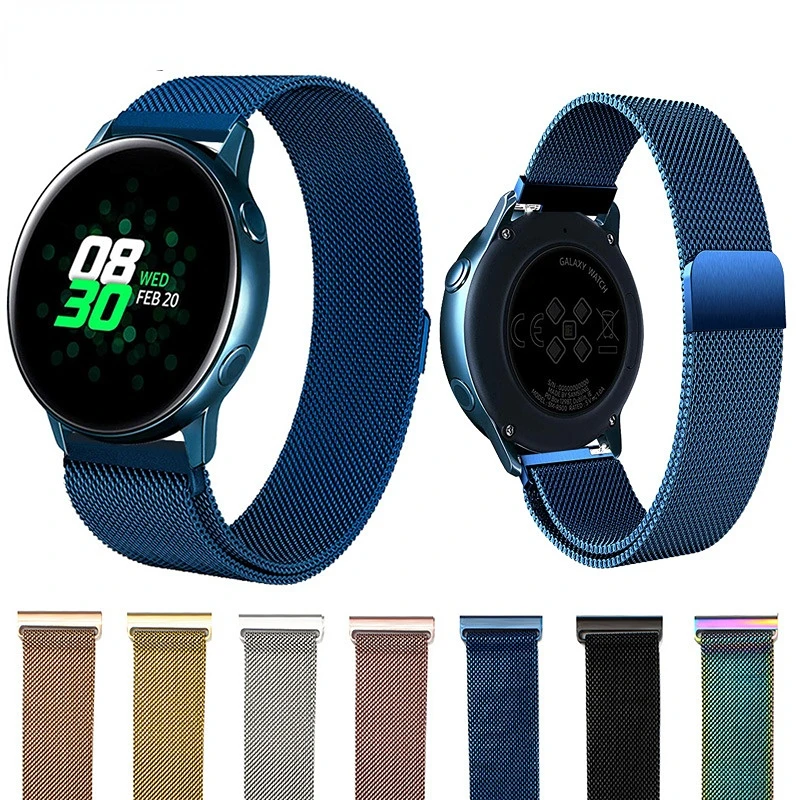 

Металлический браслет для часов Correa Galaxy Watch 4 Classic 46 мм 42 мм, браслет из нержавеющей стали для galaxy watch 4 5 pro 44 мм 40 мм