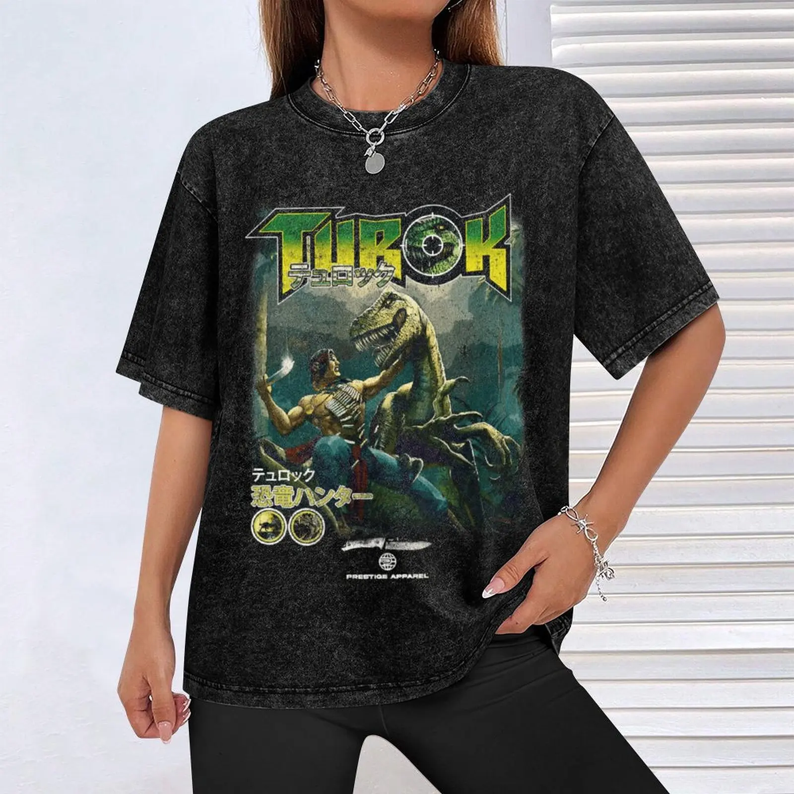 Фото Футболка Turok Basic Plain Tee для весны и лета №4