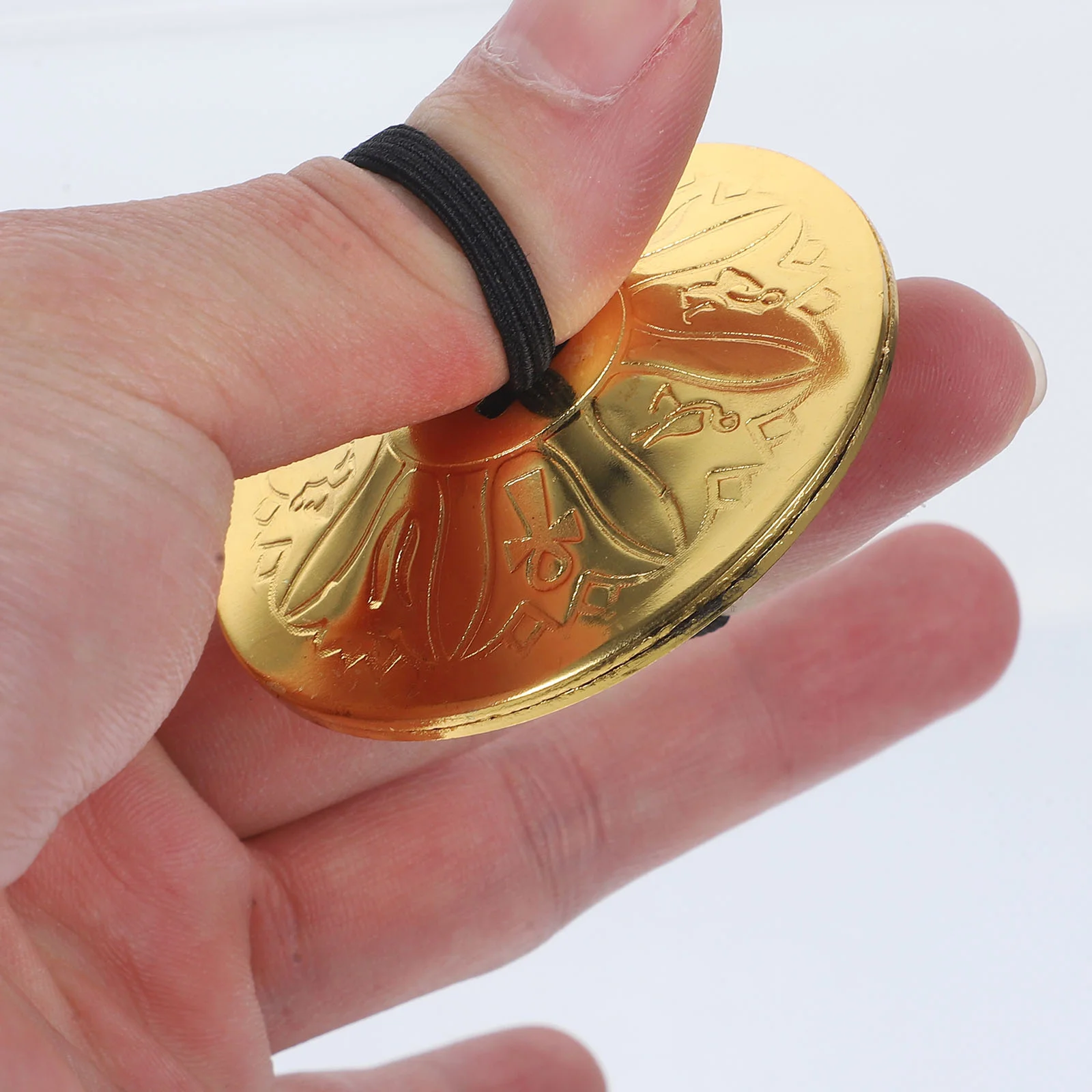 2 пары детских ударных инструментов для танца живота тарелки с блестками