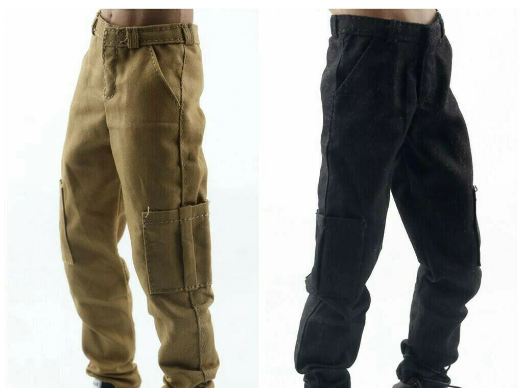 

P4-03 1/6 Scale Trendy Soldier Casual Pants Model for 12" Action Figure Doll Toys