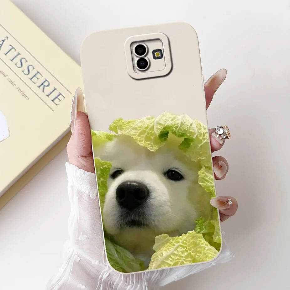 Чехол для Samsung Galaxy J6 Plus SM-J610F милый забавный мультяшный чехол мягкий из ТПУ