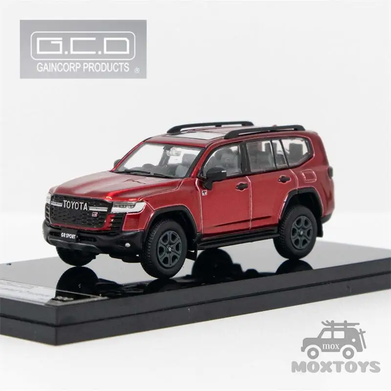 

GCD 1:64 LAND CRUISER LC300 GR Sport claret RHD Diecast Model Car