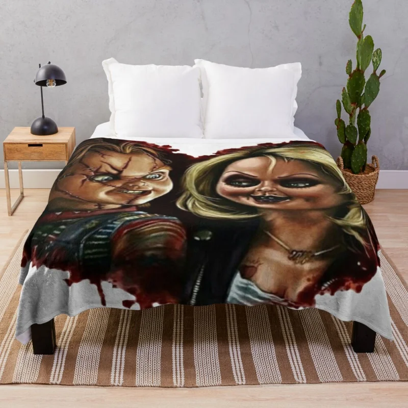 

Мягкое фланелевое одеяло, одеяло для дивана, Чаки и Тиффани