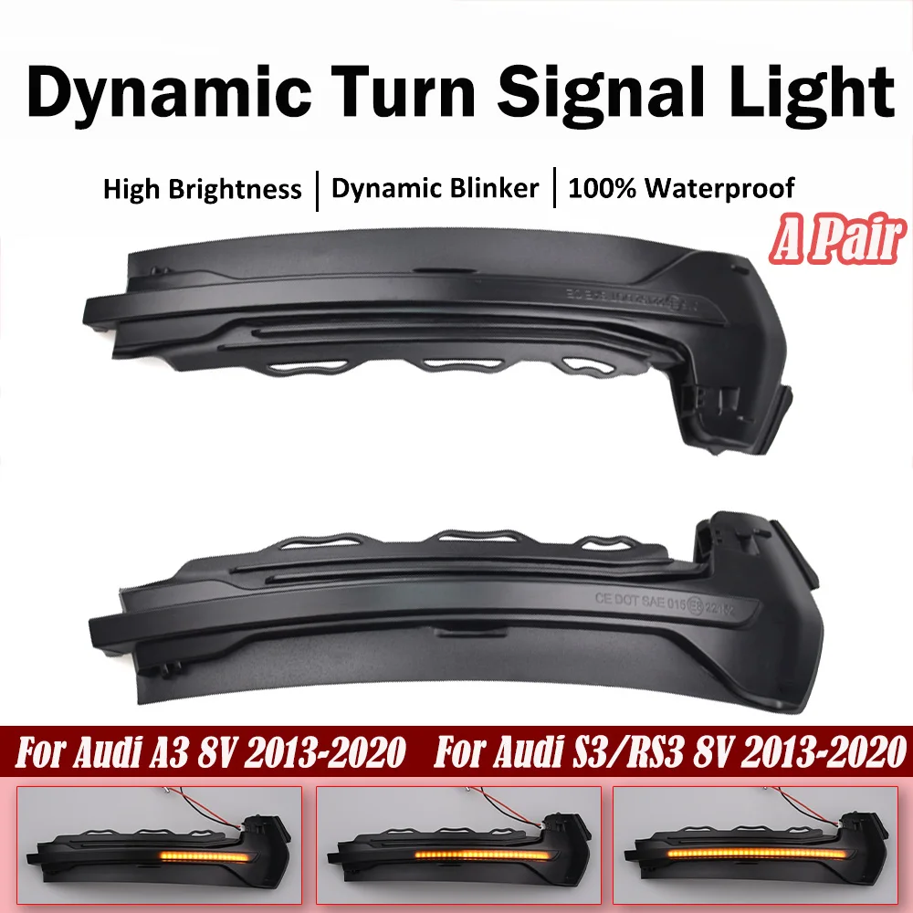 

2 шт., задний световой сигнал для Audi A3 S3 8V RS3