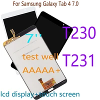 7 lcd replacment for samsung galaxy tab 4 7 0 sm t230 sm t231 lcd display touch screen digitizer assembly t230 wifi t231 3g