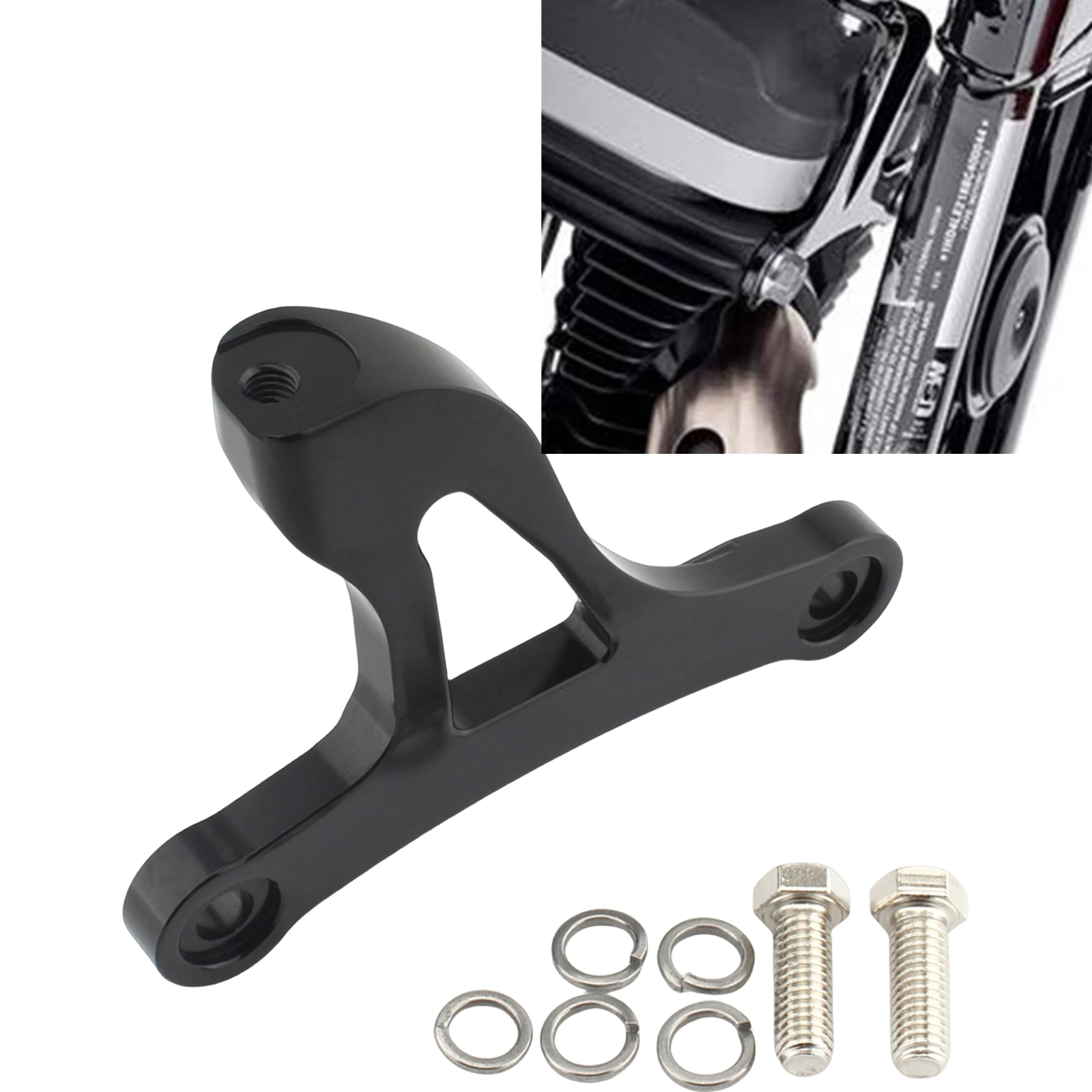 Передний Кронштейн двигателя мотоцикла для Harley-Davidson Sportster 1200 883 Super Low XL1200T XL883L