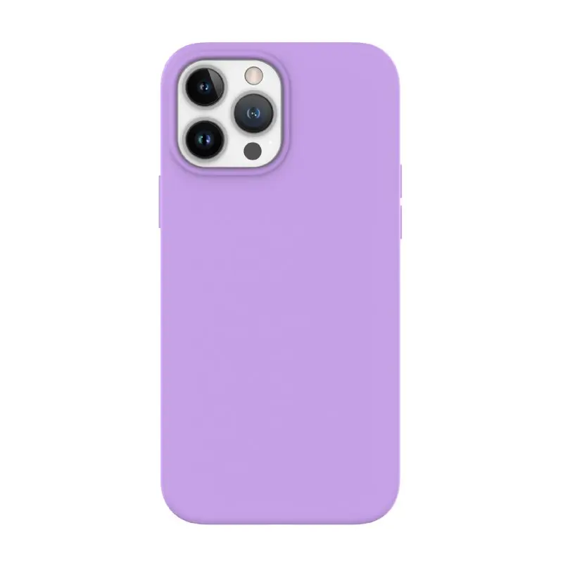2023 new for Silicone Phone Case for iPhone 13 Pro Max / iPhone 12 Pro Max - Lavender