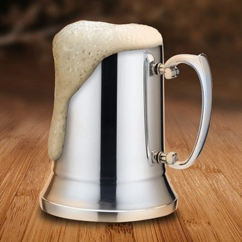 Tankard Stein Кружки для пивного молока с двойными стенками и кофейной чашкой