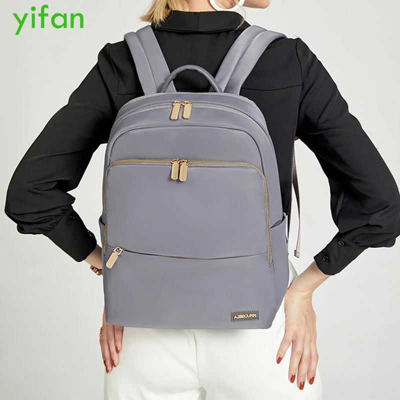 

13 14 Inch Laptop Backpack Women, Premium Oxford Laptop Bag Waterproof with Speparate Laptop Compartent Office Bag