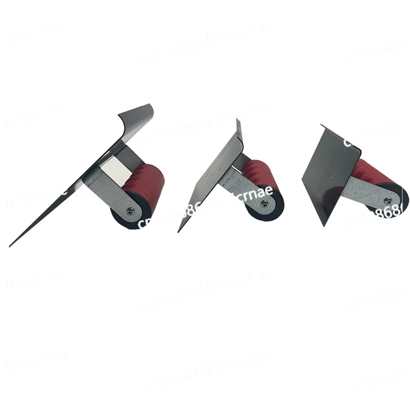 Бетонная кромка синяя стальная изогнутая угловая Затирочная машина с резиновой