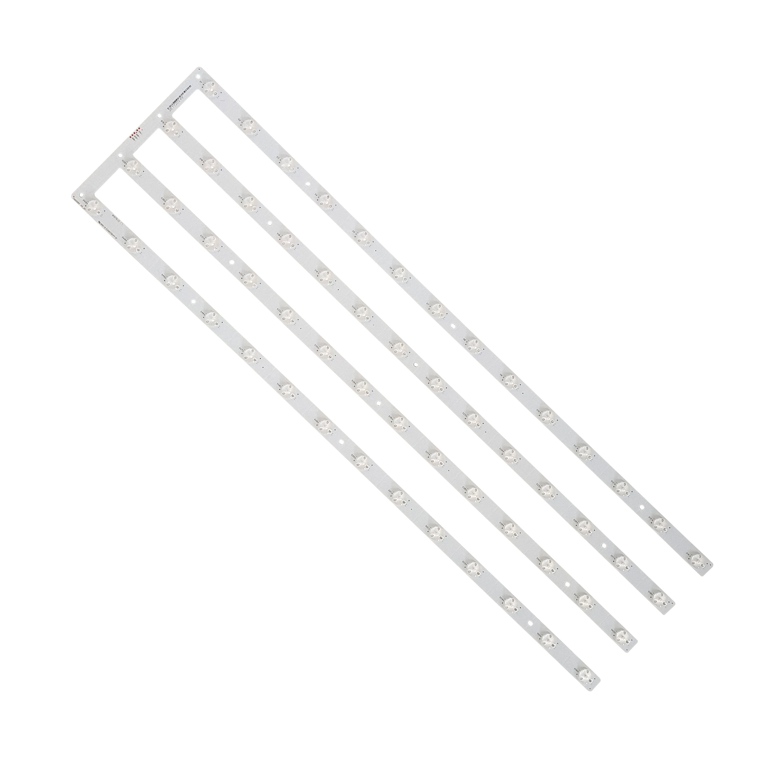 

New 1set LED Backlight Strip Bar lamp For TA6509V V0_01 E349376HY-D 2E7720178