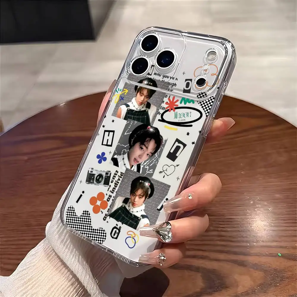 Фото Чехол для телефона P-Park J-Jihoon W-Weak H-Hero для iPhone 17 16 15 14 13 12 11 Mini Pro Max Plus, прозрачный №4