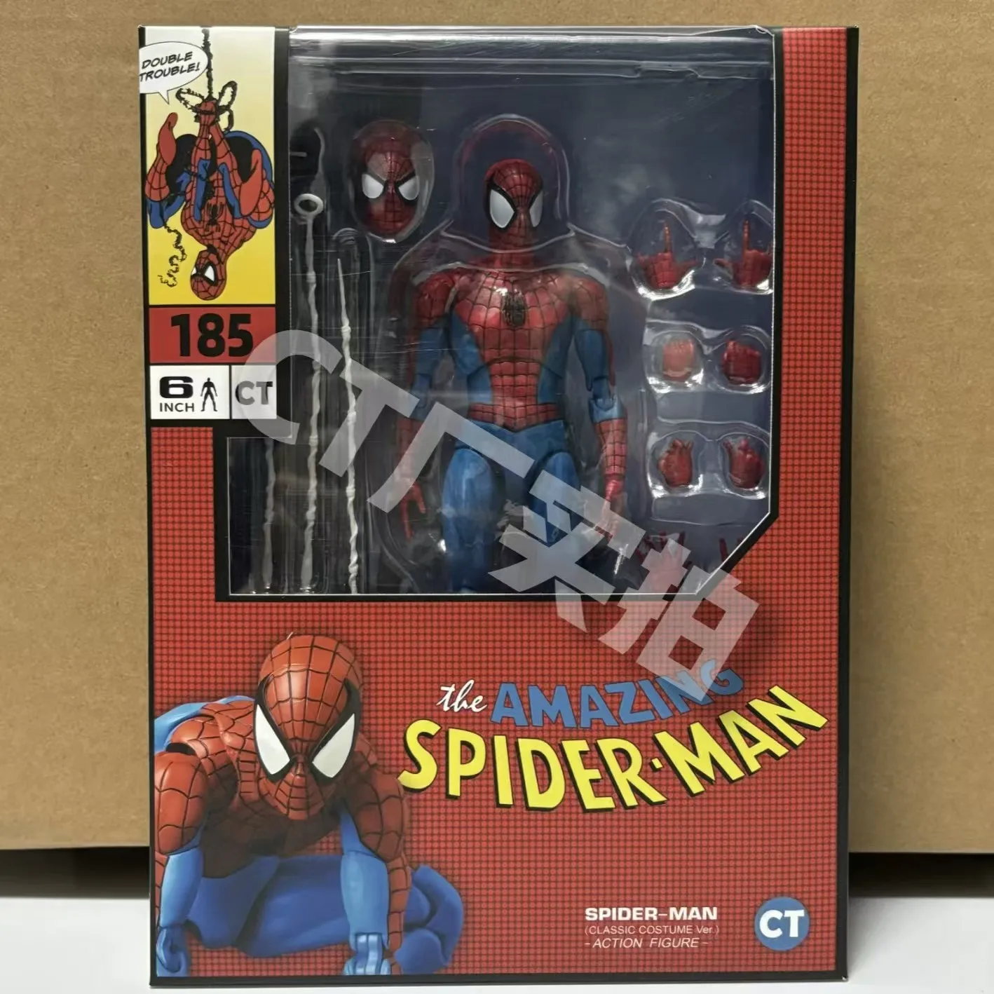 Ct Toys Человек-паук Mafex 185 экшн-фигурка Майлз Моралес 2099 аниме-фигурки