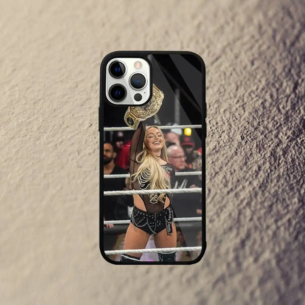 Фото Чехол для телефона W-WWE L-Liv Morgan для iPhone 17,16,15,14,13,12,11, Pro, Max, Plus, Mini,SE4,E с магнитной беспроводной зарядкой Magsafe №2