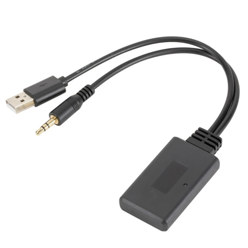 

Receiver High Res Adapter USB 3.5mm AUX Adapter for Car/Home Stereo F1CF