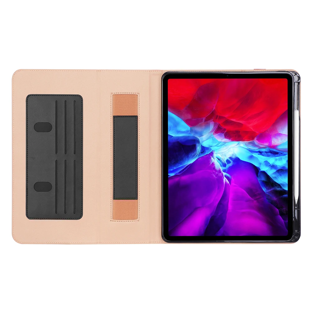 Роскошный чехол-книжка с откидной крышкой для iPad pro 12 9 дюймов 2018 2020 планшет ручным